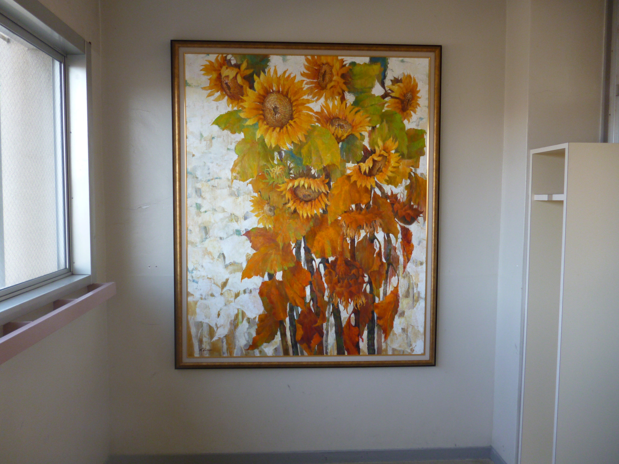 お値下げ!絵画「希望の光に向かって」