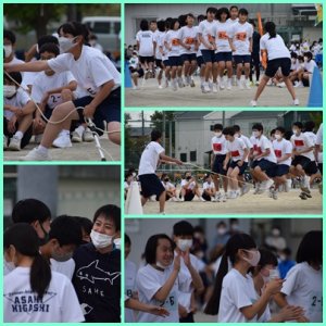 体育祭 大縄跳び