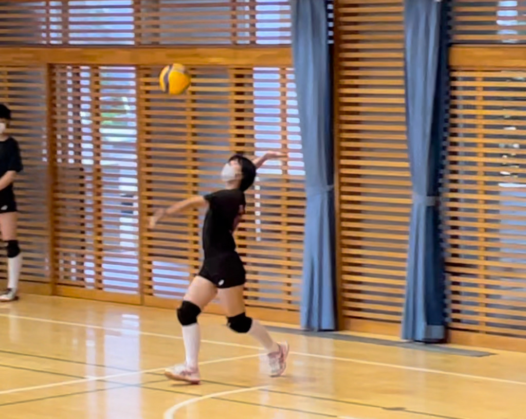 女子バレーボール部 練習試合 長久手北中 女子バレーボール部 練習試合 長久手北中