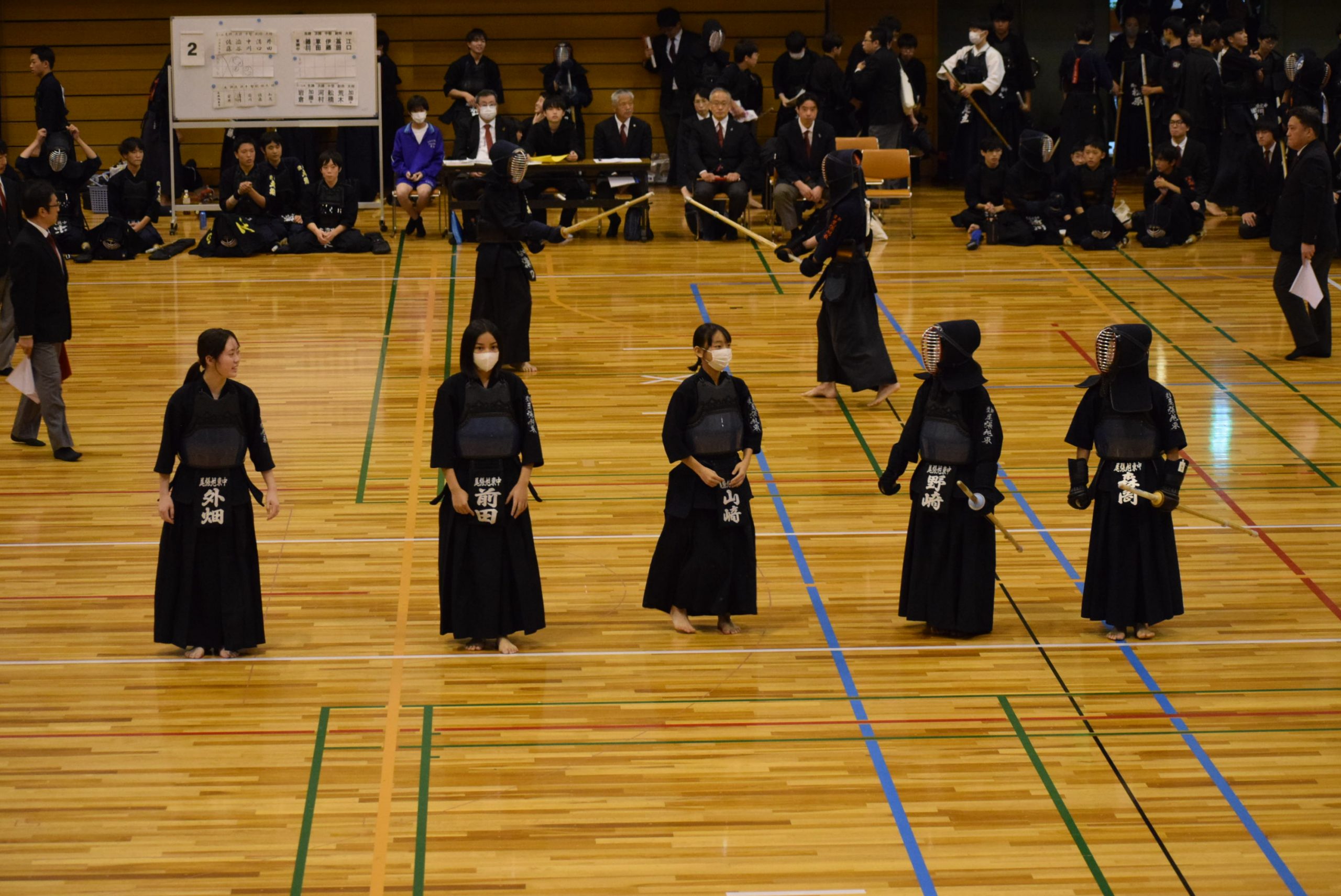 剣道部女子 全尾張新人戦 準優勝