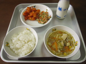 １１月６日（水）の給食 001.JPG