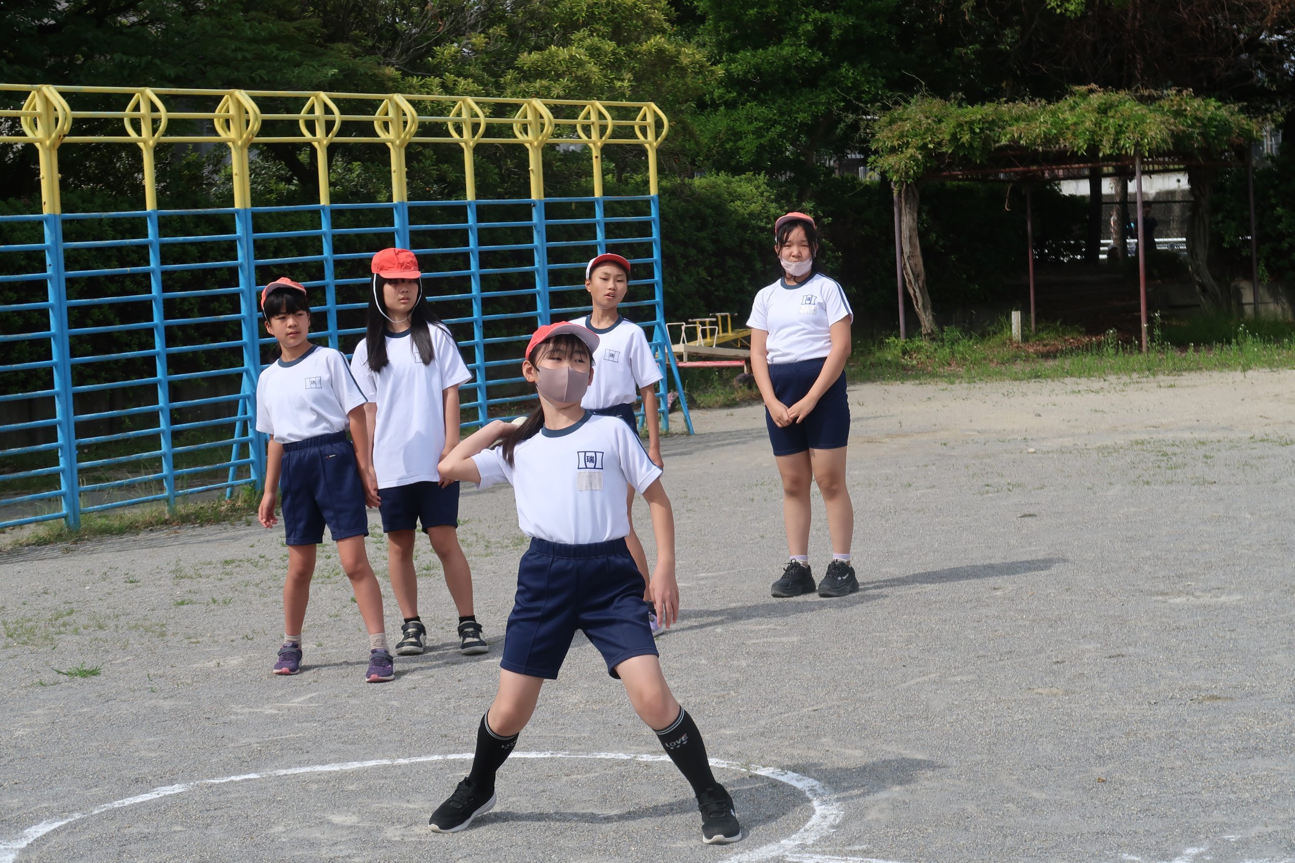 全力チャレンジ！5・6年生の体力テスト